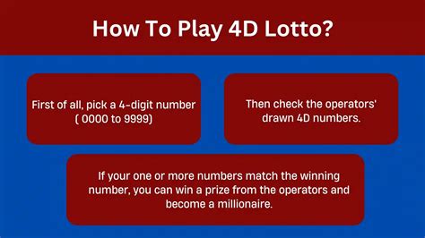 how to play 4d lotto|How to Play: 4D .